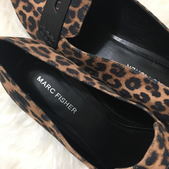 Marc Fisher Cheetah Print Shoes Sz 8.5 - Picture 11 of 12